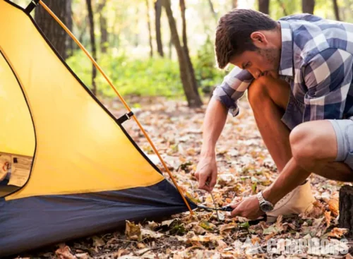 How to build a tent
